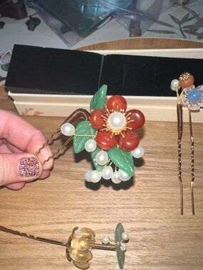 Chinese-style hair clips / Child hair clips